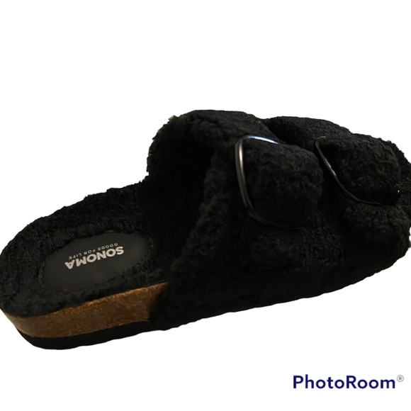 SONOMA Bailey Sherpa Fur Sandals - Picture 5 of 7